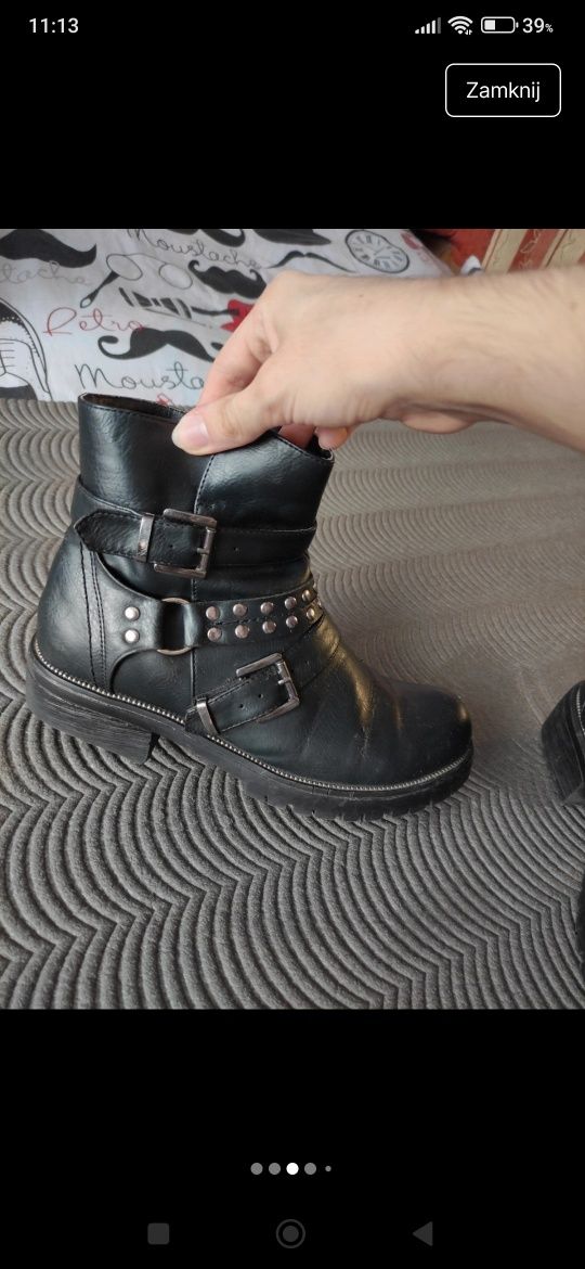 Botki damskie Sinsay rozmiar 38