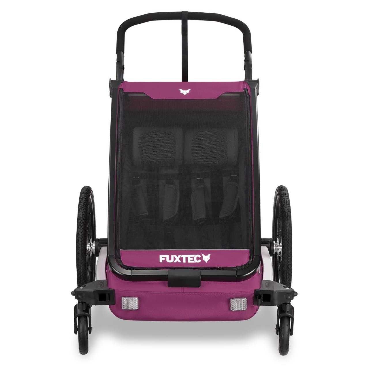 Przyczepka rowerowa FUXTEC FX-FA1-SET z kółkiem jogger