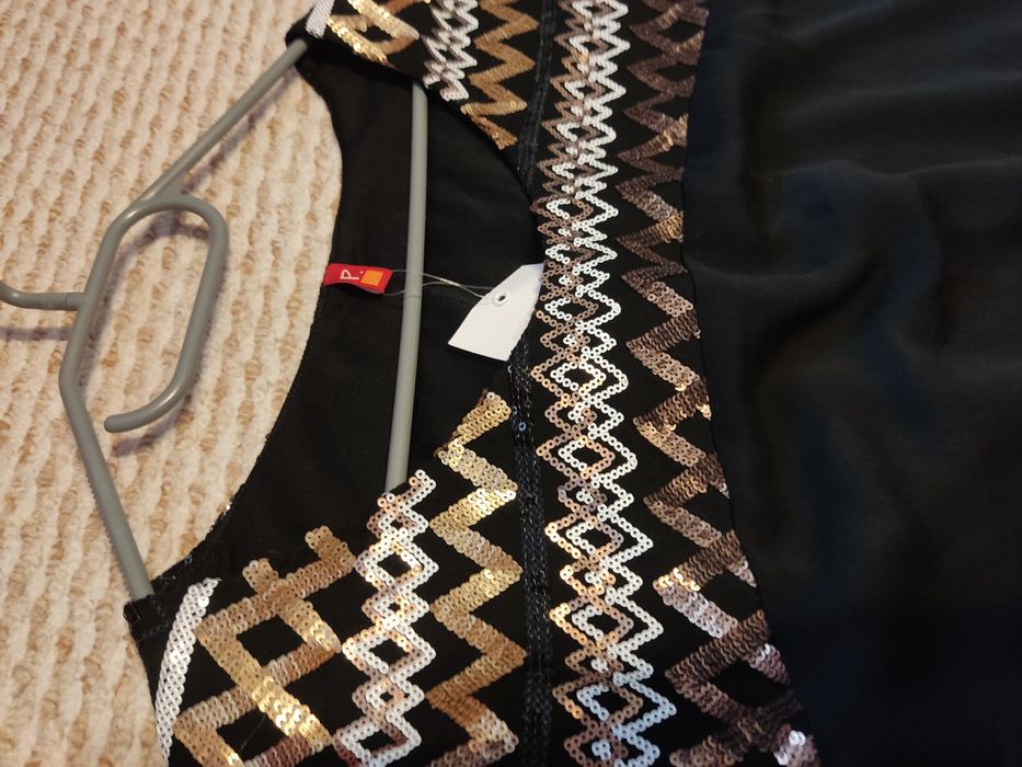 Sukienka prosta cekiny XL/XXL