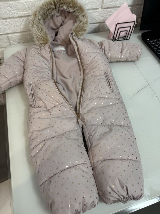 Зимовий комбінезон на дівчинку