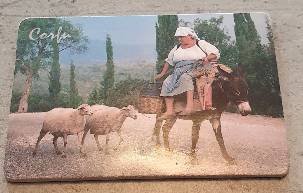 Magnes na lodówkę Corfu Korfu Grecja