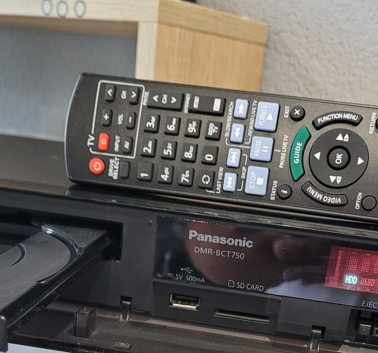 Panasonic Blu-rej/ Recorder DMR-BCT 750