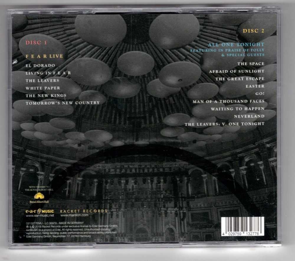 Marillion - All One Tonight (Live At The Royal Albert Hall) (2xCD)