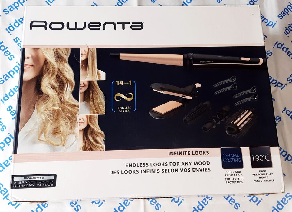 Мультистайлер, фен, плойка, утюжок Rowenta CF4231FO/D2 14в1