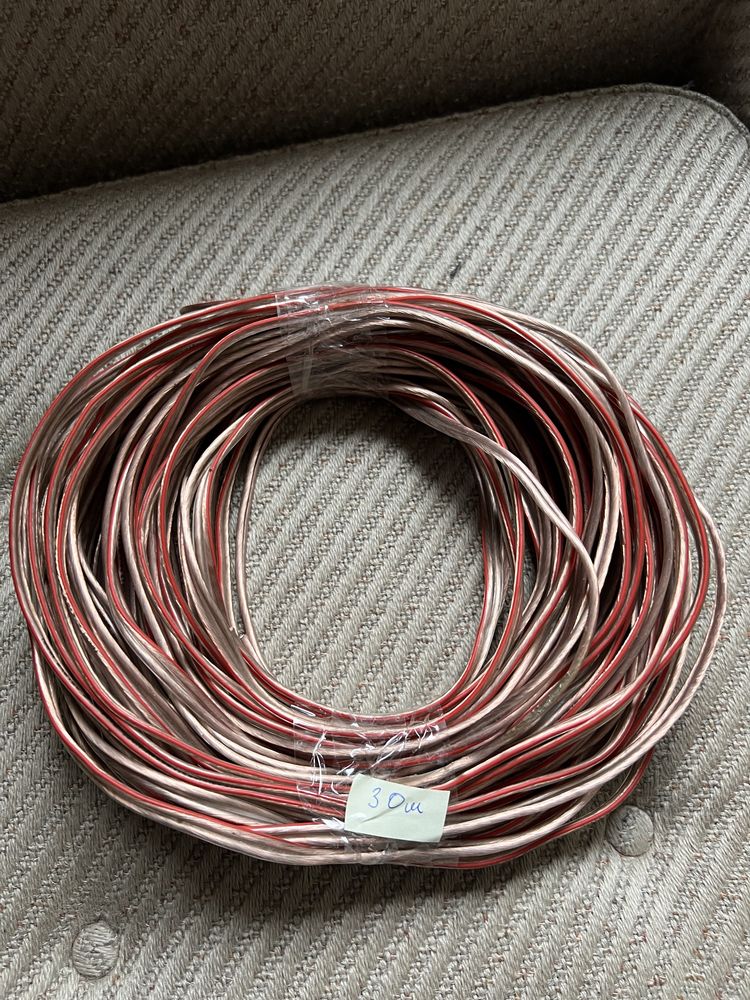 Акустичний кабель Hama 2*2.50 100гр.метр.