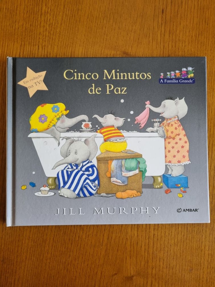 Livro "Cinco minutos de paz"