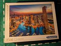 Puzzle 1500 el. Clementoni, Dubaj - kompletne