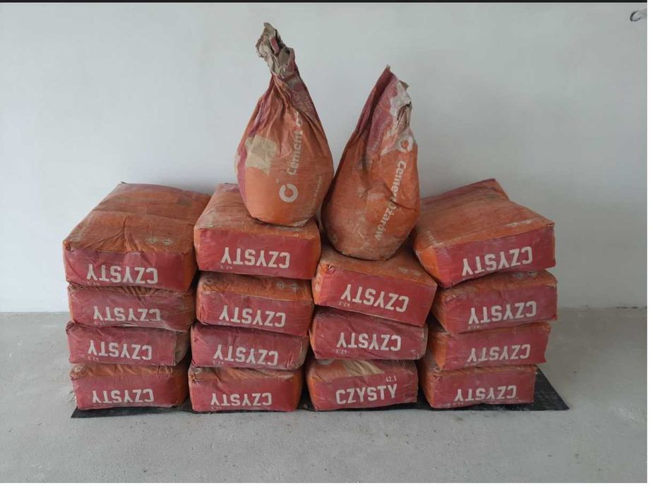 Sprzedam cement 15 worków po 25 kg każdy