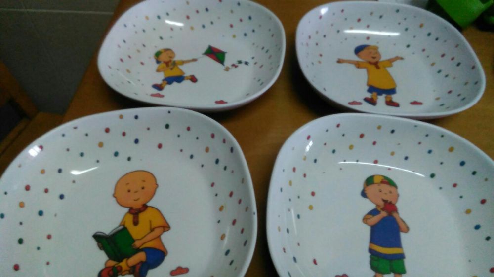 Pecas de almoco para crianca