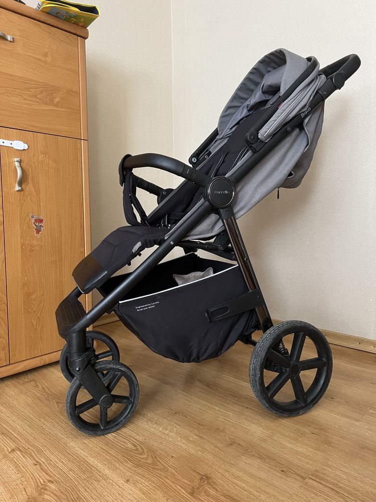 Прогулянкова коляска CARRELLO Bravo CRL-5515, Mist Grey