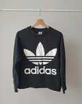 Damska boxy bluza corptop oversize sportowa Adidas r.M