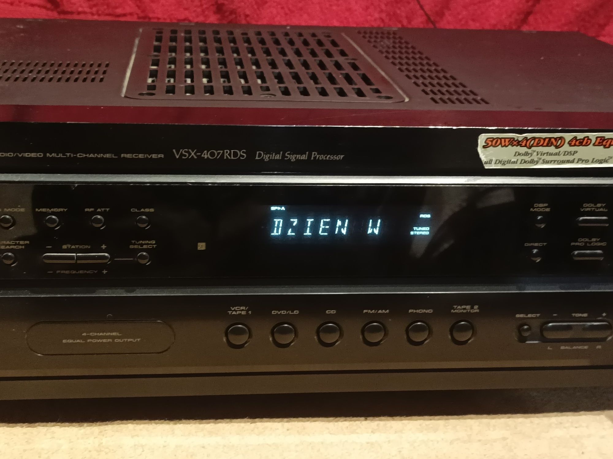 Amplituner Pioneer VSX 407RDS,U.K.! Tanio!