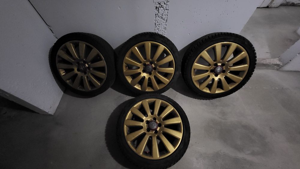 Felgi aluminiowe z oponami Opel 18" 5x110 5x112 225/40/18 DOT21 DOT23