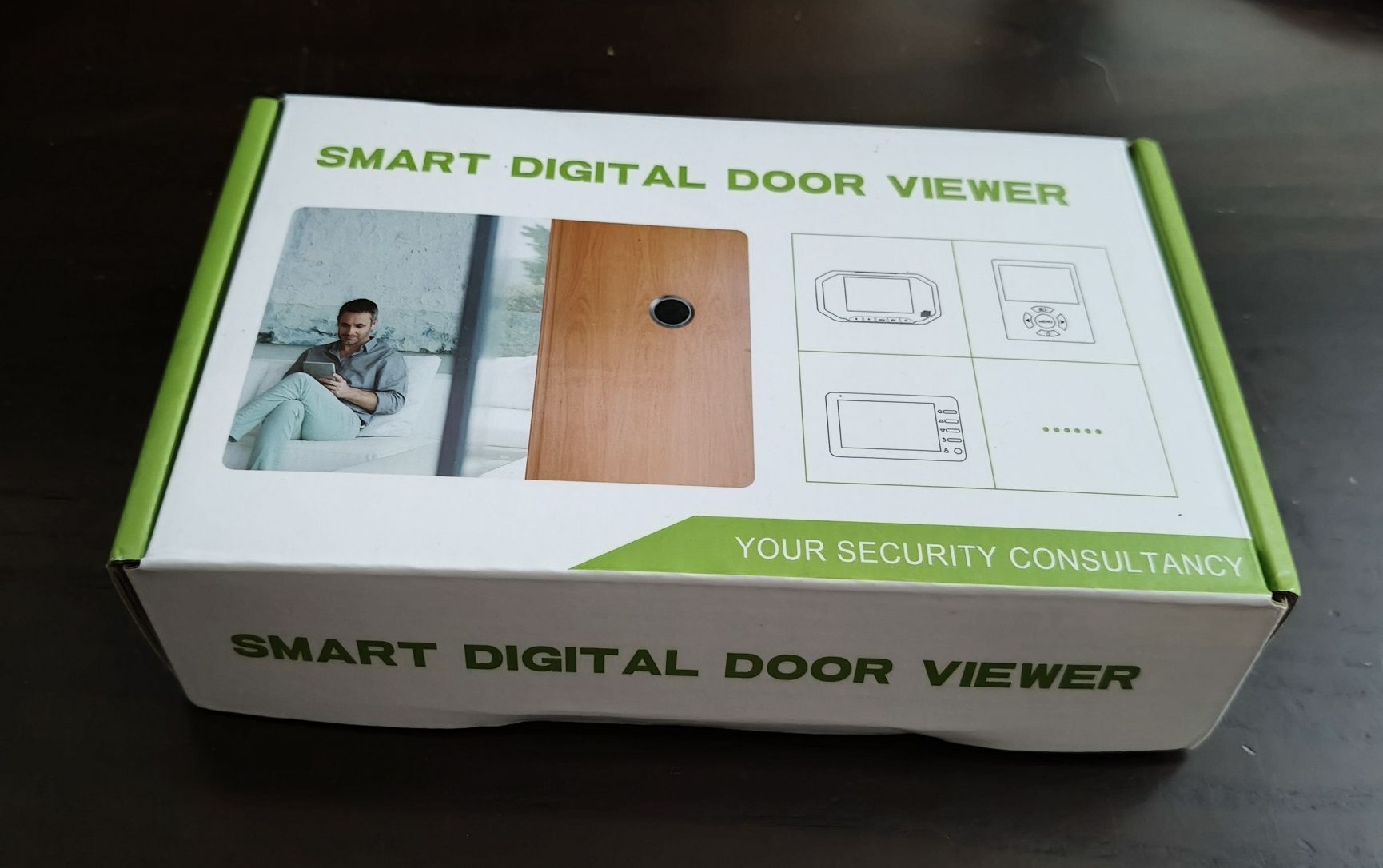 Campainha Digital com Câmara | Olho Mágico Inteligente 2.4” HD