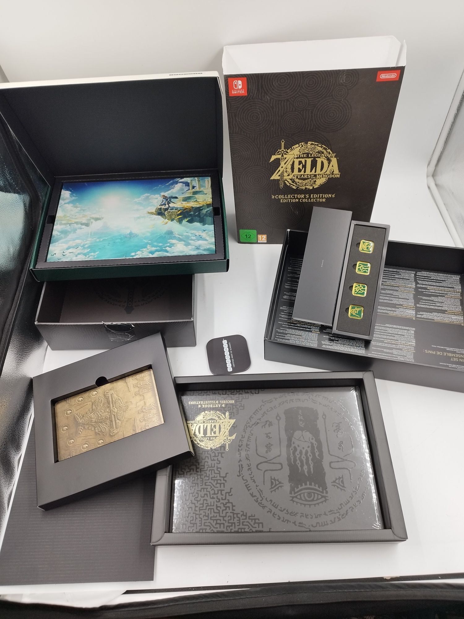Nintendo the legend od Zelda twarz of the kingdom werjska kolekcjoners
