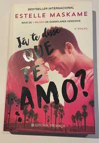 Livro “Já te disse que te amo?”