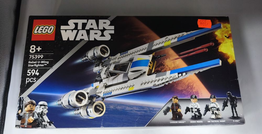 NA LEWARA nowe LEGO 75399 Star Wars Rebel U-Wing Starfighter 594 pcs