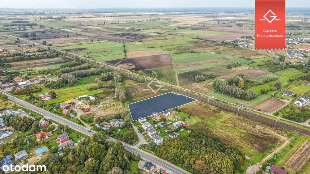 Działka mieszkaniowo-usługowo-przemysłowa