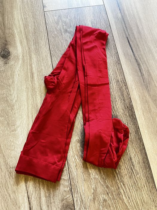 Czerwone kobiece rajstopy Calzedonia S