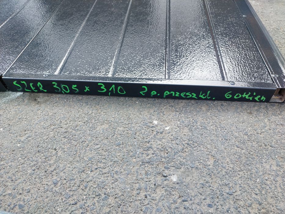 Brama segmentowa grafit