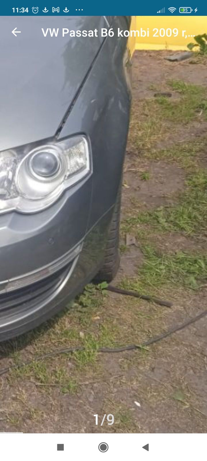 VW Passat B6 kombi 2.0 TDi M6F 103kw 1.9tdi BXE2008r lb6s