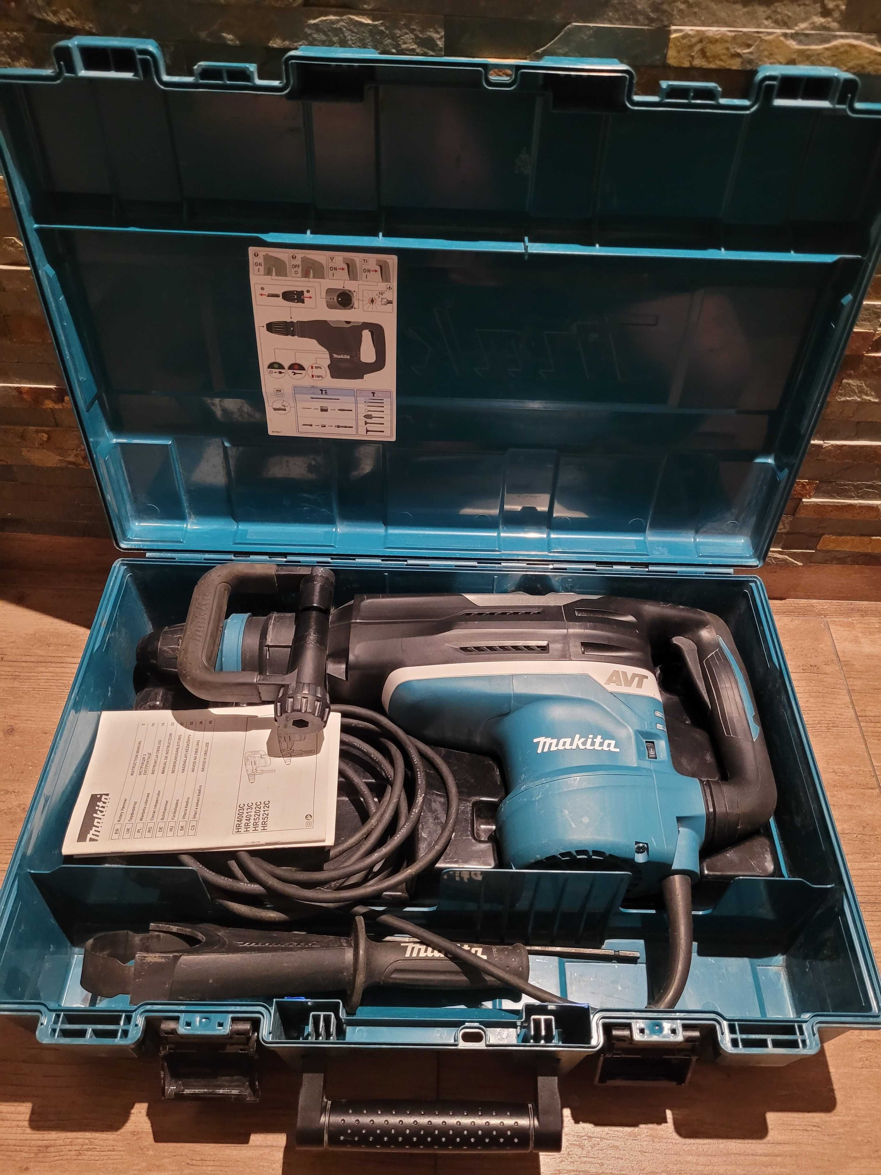 Makita hr5212c avt młoto-wiertarka jak nawa młot do kucia