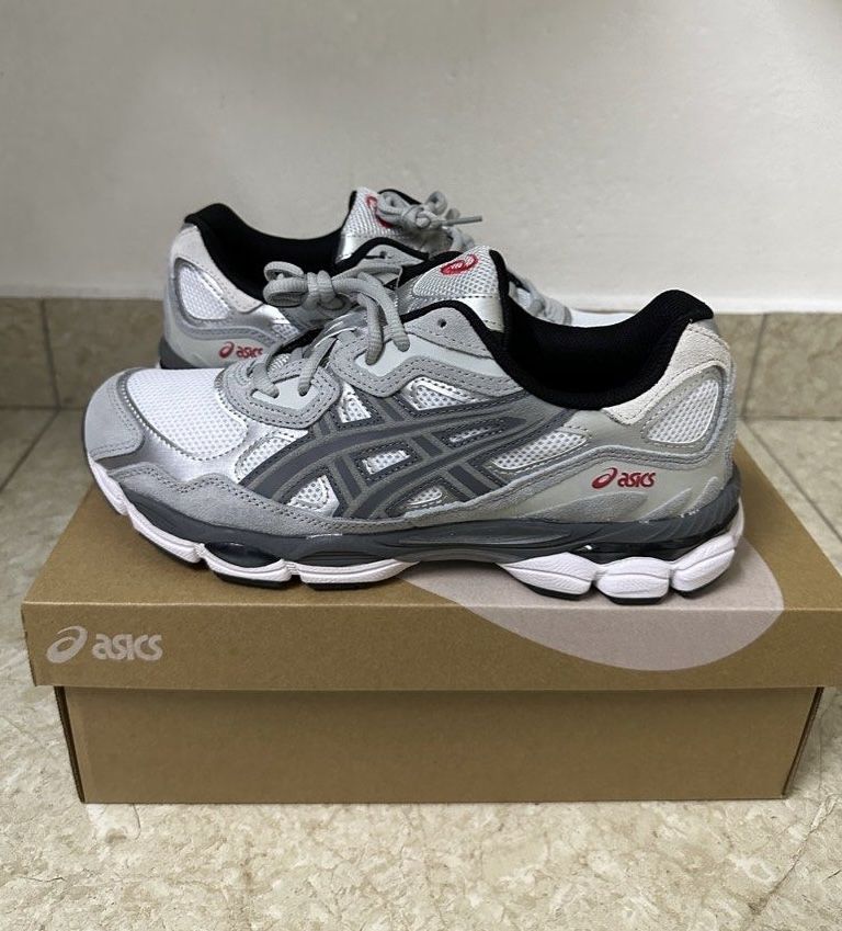 Original мужские Asics Gel NYC steel grey in box