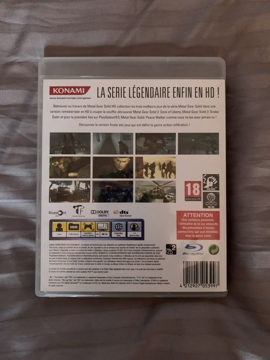 Metal Gear Solid HD Collection для PS3