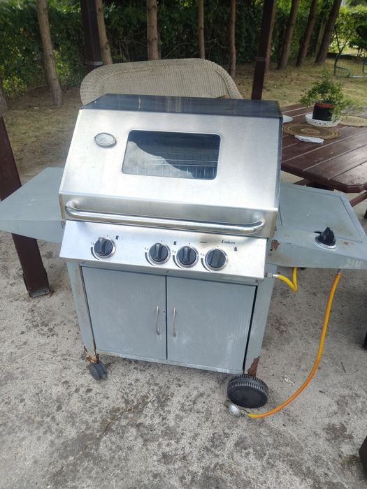 Grill gazowy Enders – 4-palnikowy + palnik boczny – używany