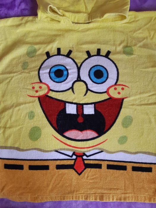 Ręcznik Ponczo SpanczBob Nicelodion 55x50 cm.