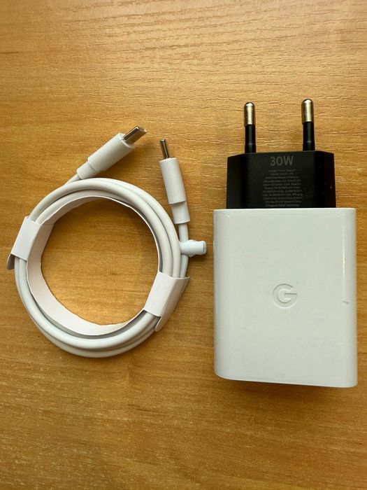 Новая зарядка Pixel 9 Pro — оригинал 30 Вт + кабель USB-C