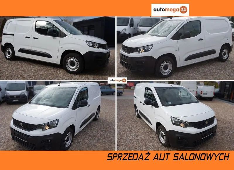 Peugeot PARTNER VAN 3 osobowy VAT-1 MOCNY SILNIK 1.6HDI 100KM EURO-6  Mega zadbany! Niski przebieg! Salon Polska Pierwszy Wł. Jak Nowy!