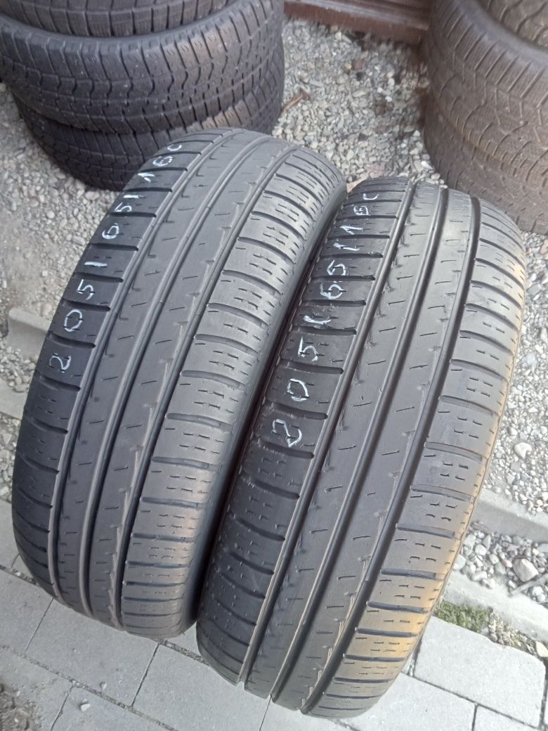 2x Opony Używane Letnie 205/65R16C Hancook