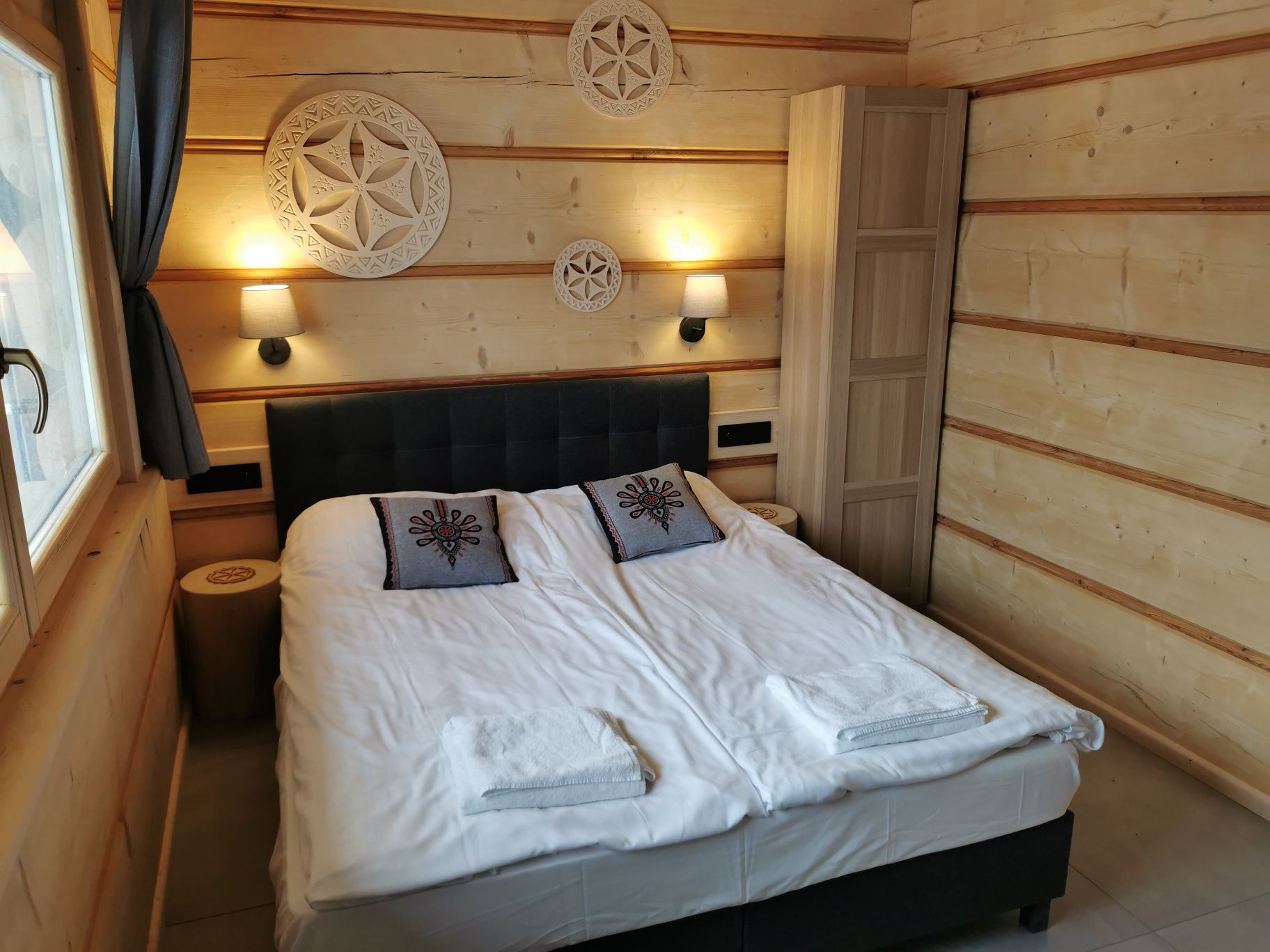DOMKI Z JABŁONKI w górach widok Tatr 10 12 15os domek Jacuzzi Zakopane