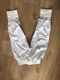 Adidas spodnie spodenki biale