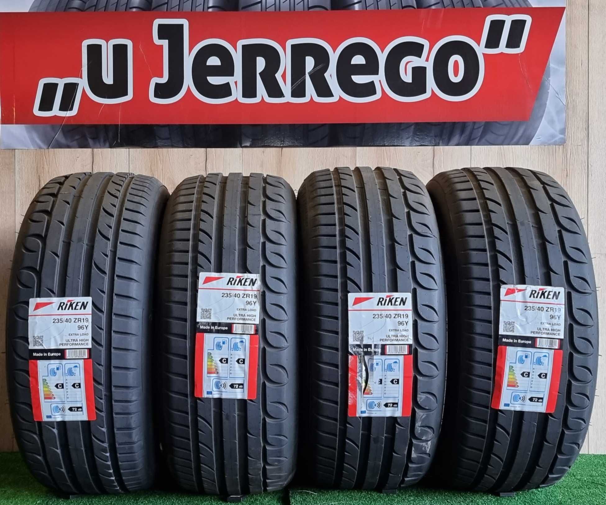 NOWE Opony marki Riken Ultra High Performance - 235/40/R19 - 96Y