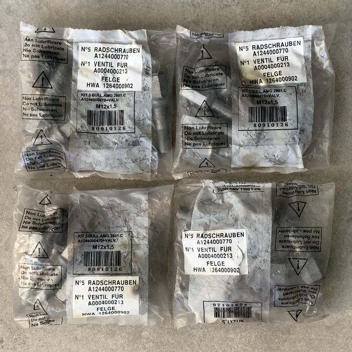 Болти Mercedes w201 w124 w126 R129 AMG 2801.C A1244000470 A1244000770