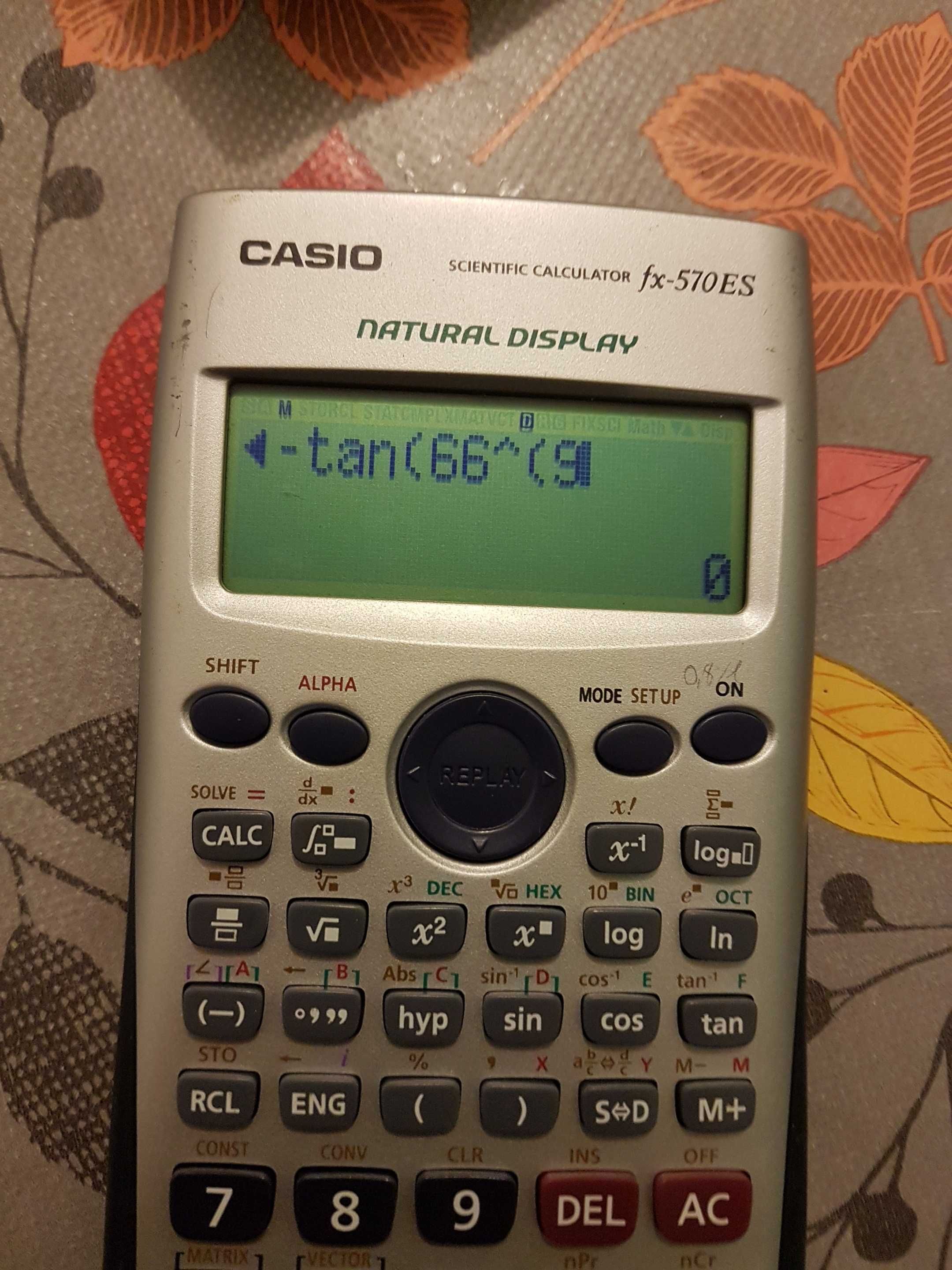 Calculadora casio fx-570ES