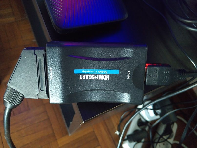 Conversor Adaptador HDMI para SCART - NOVO