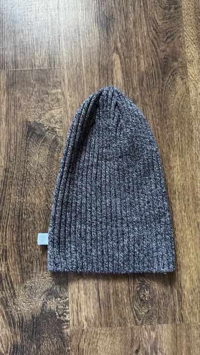Шапка сіра синя