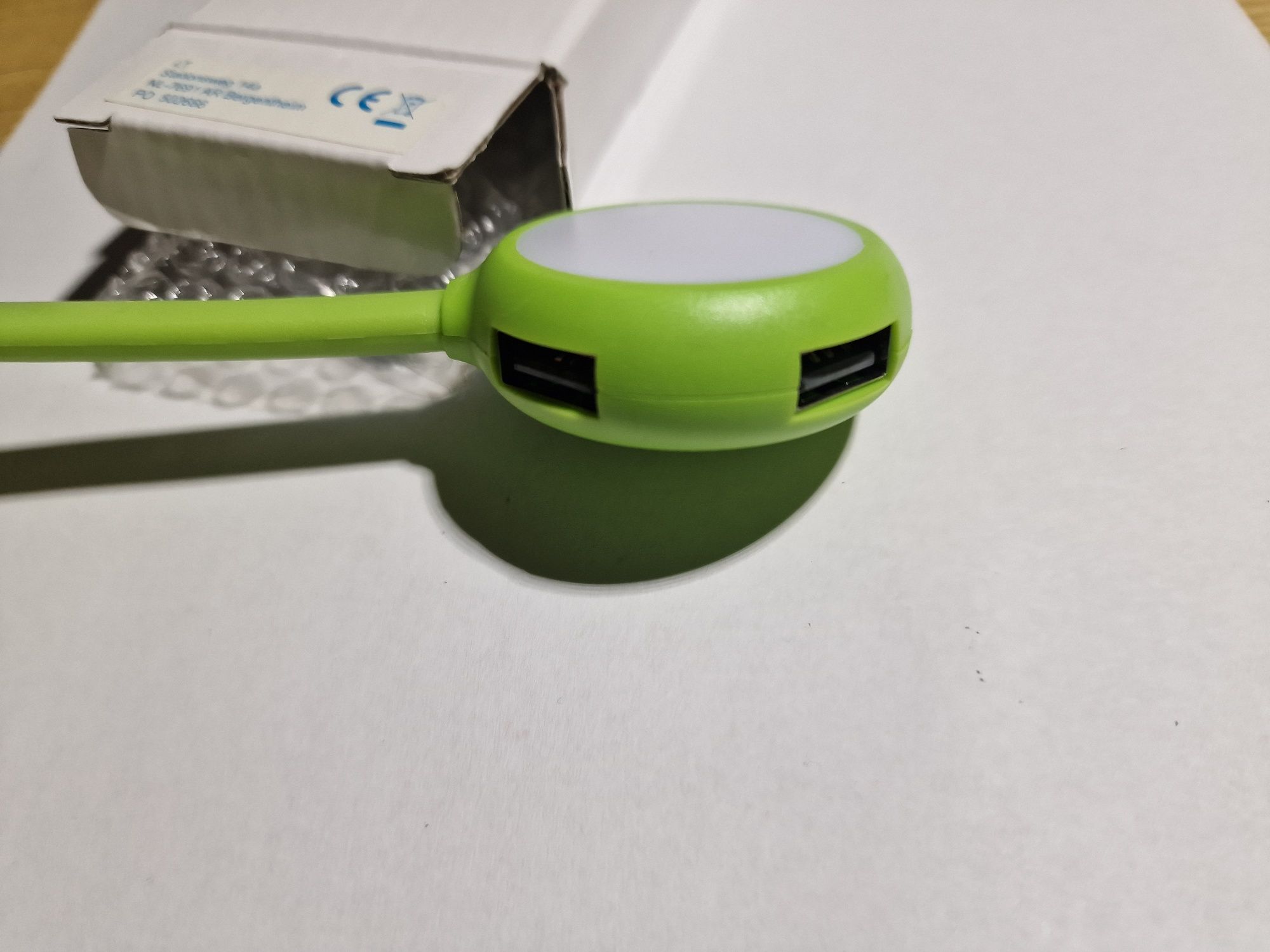 HUB USB z lampką 4 porty