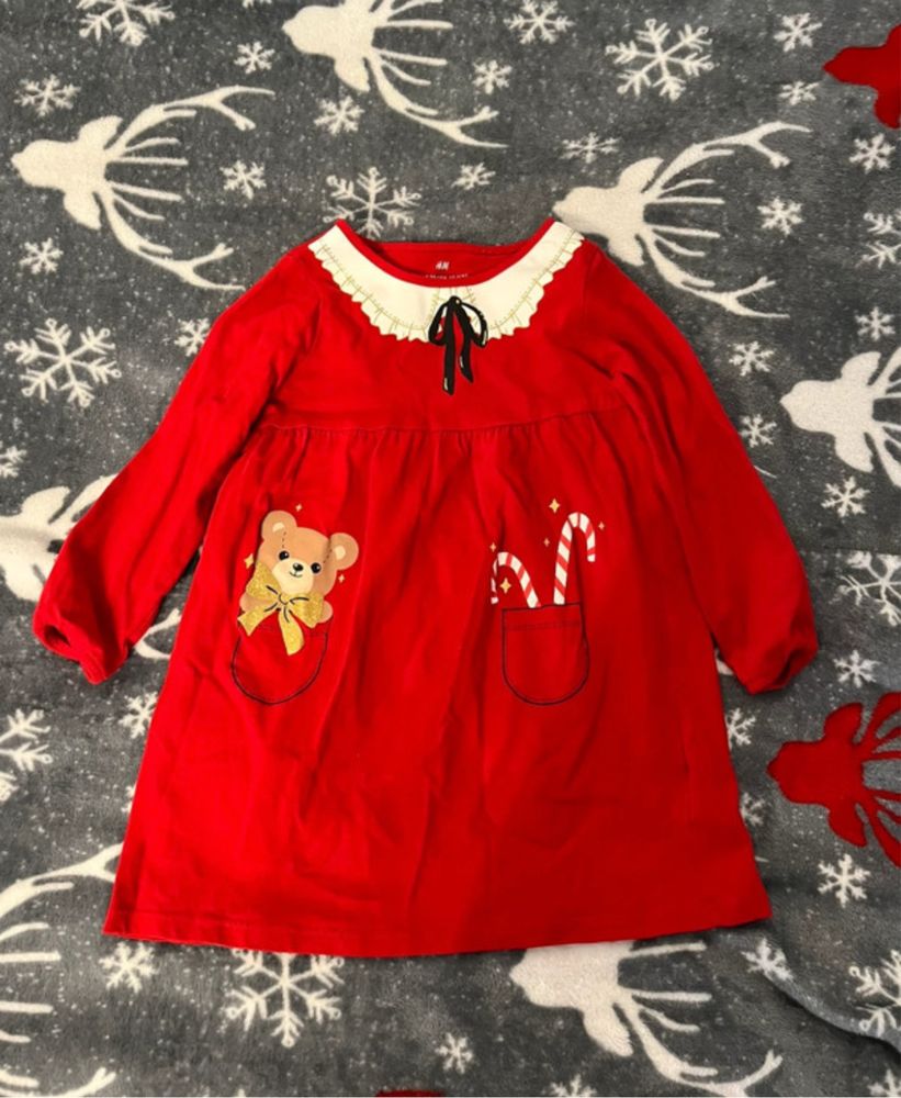Sukienka swiateczna h&m