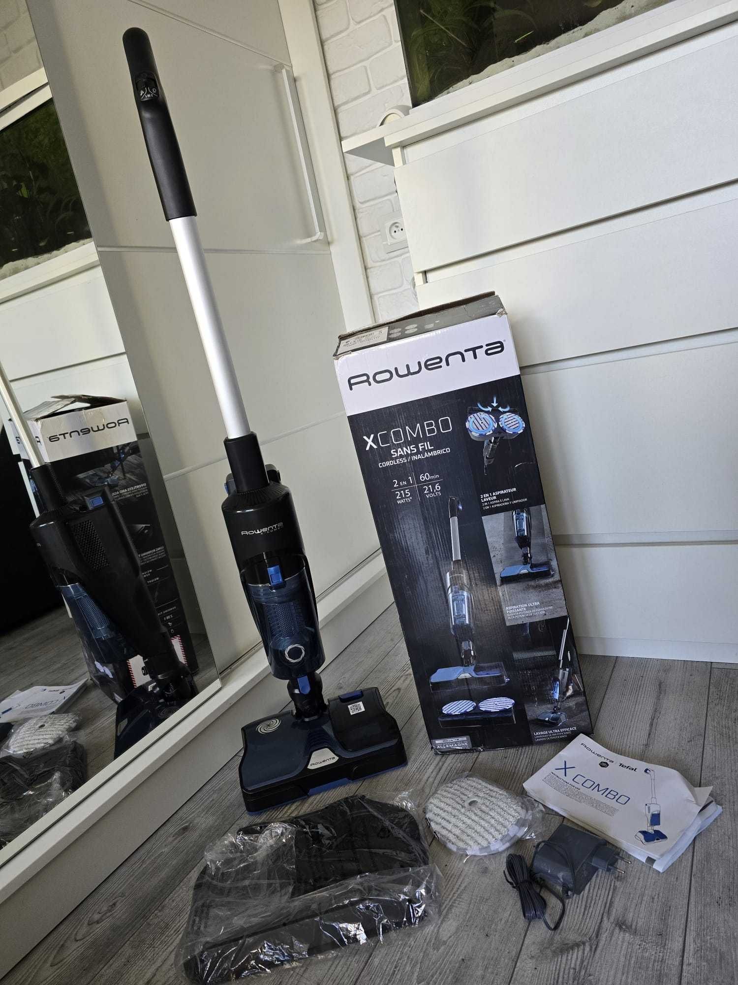 Rowenta GZ3038 X-Combo odkurzacz bezprzewodowy/mop 2 w 1