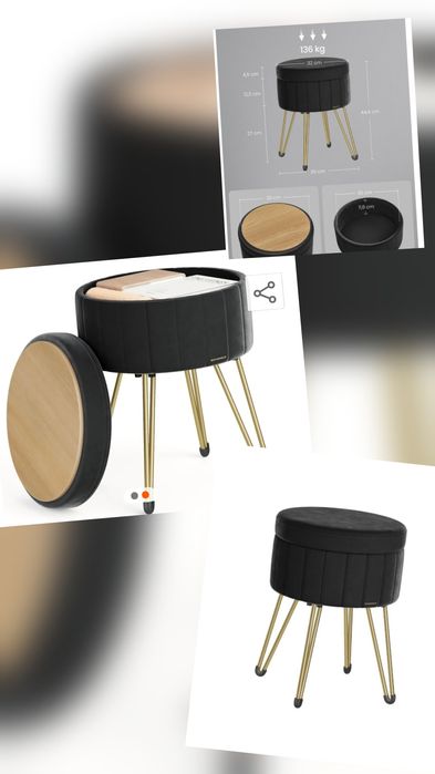 Pufa, schowek, taboret