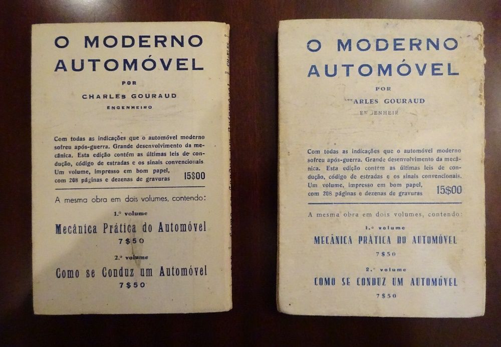 Livros Mecânica Prática do Automóvel e Como se Conduz um Automóvel