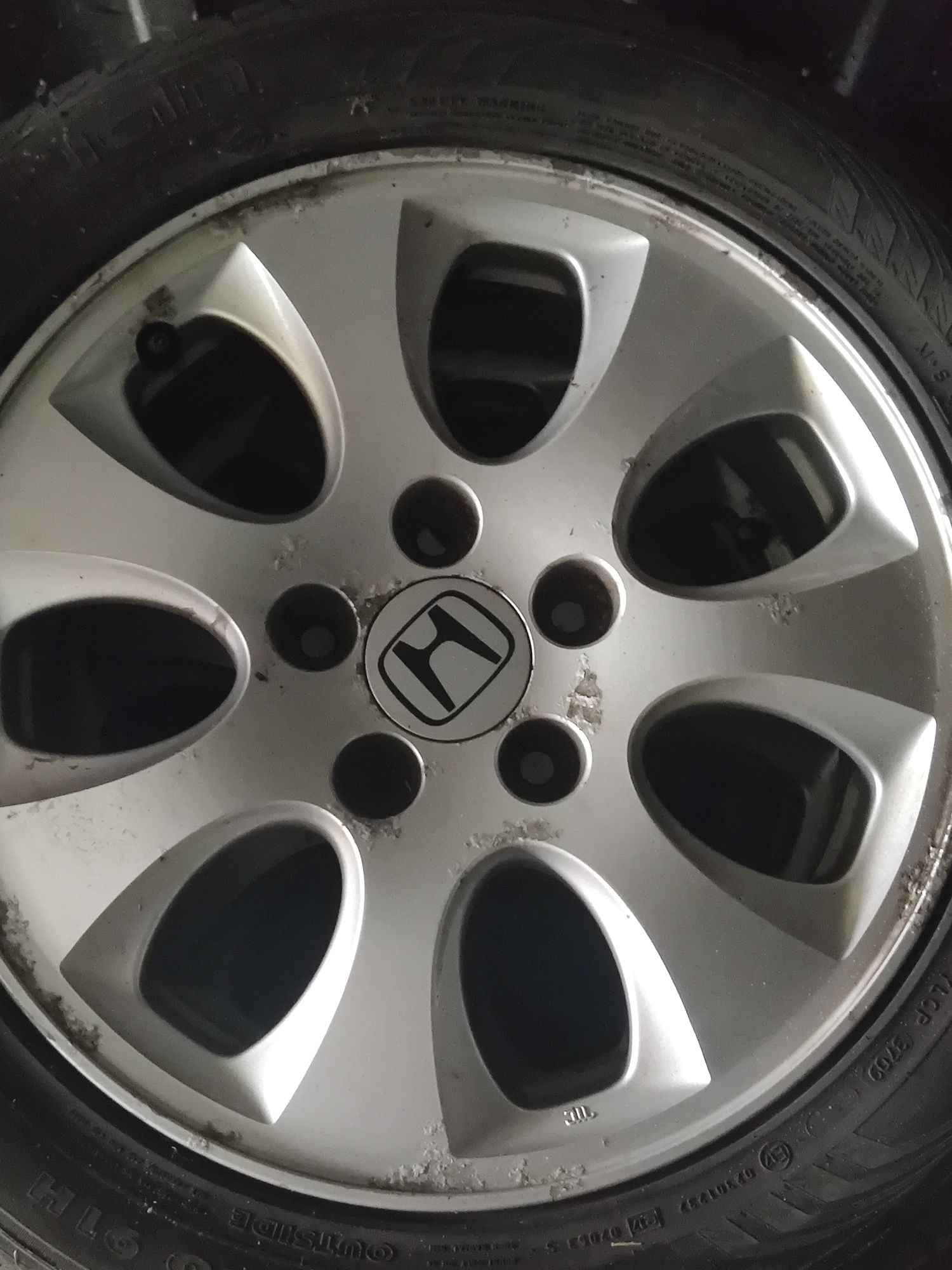 Felgi honda Accord Civic 16"  5x114.3 + opony zimowe 6.5mm