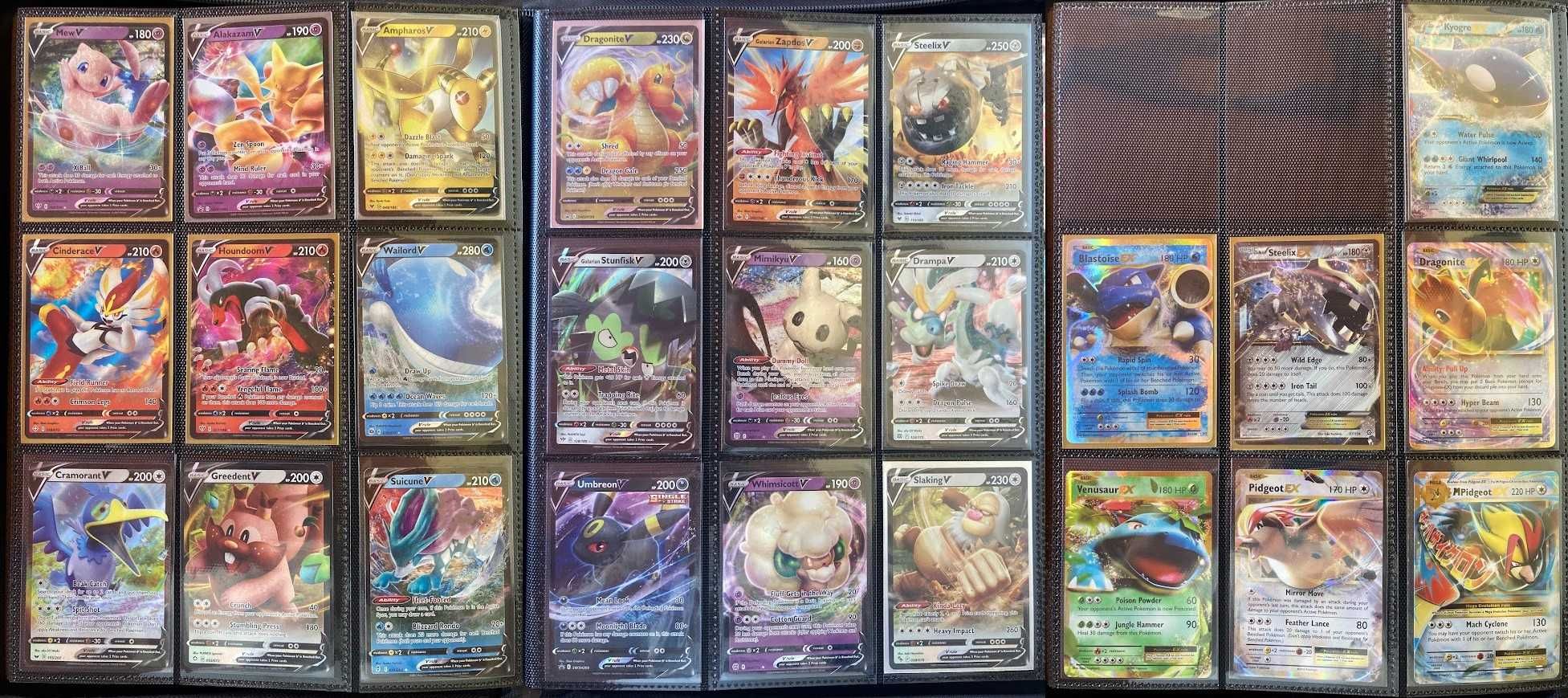 Lote Cartas Pokémon GX/EX/Vmax/Vstar/Holo/Full Art