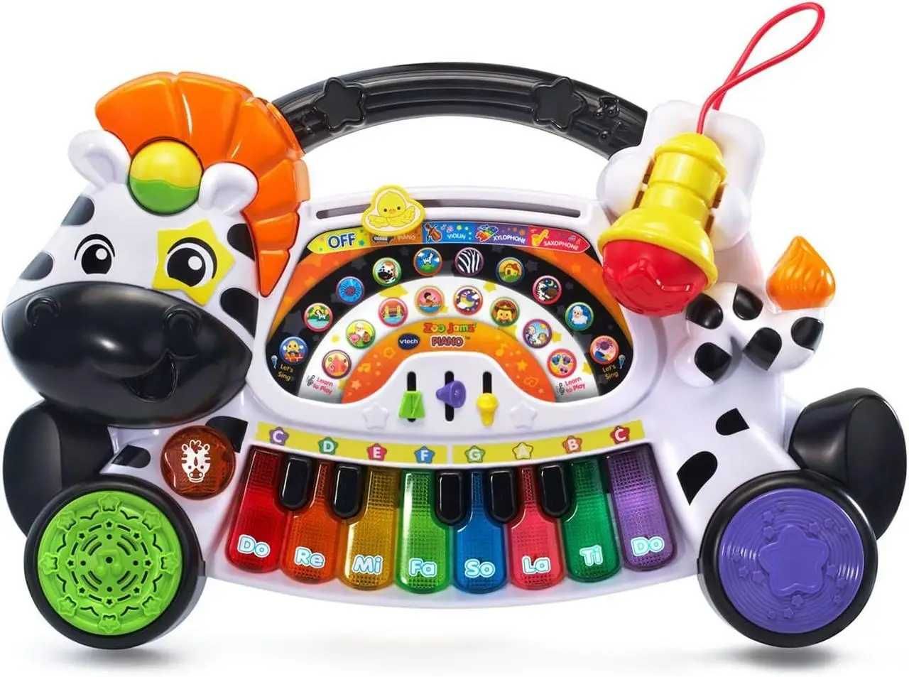 Развивающая музыкальная игрушка пианино Зебра от VTech