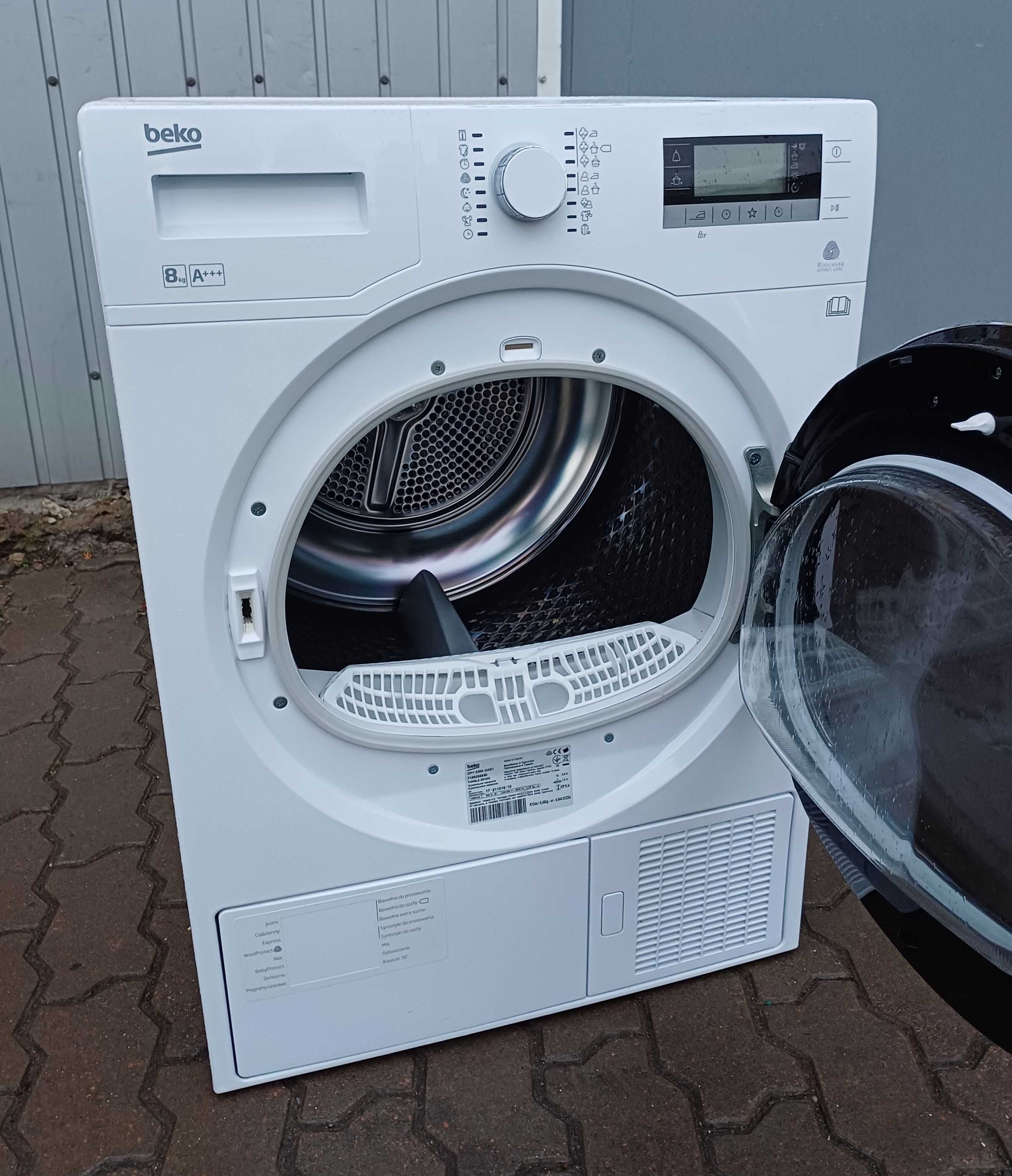 Сушильна машина на 8кг з тепловим насосом Беко Beko DPY 8506 GXB1 б/в