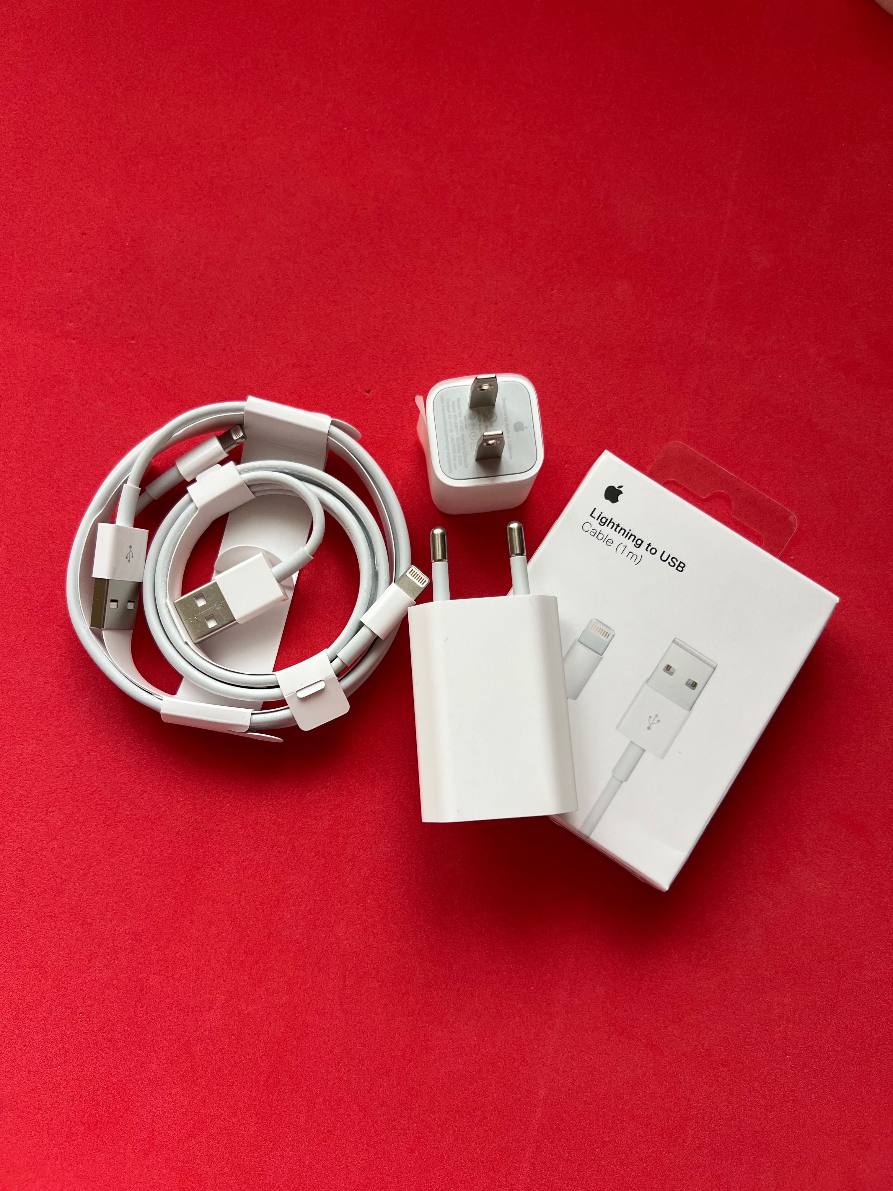 Нова оригінальна зарядка Apple 5w 1A A1400 Europe/lightning usb-a